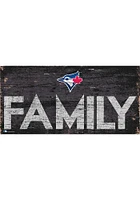 Toronto Blue Jays Family 6x12 Sign - Blue