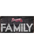 Atlanta Braves Family 6x12 Sign - Blue