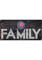 Chicago Cubs Family 6x12 Sign - Blue