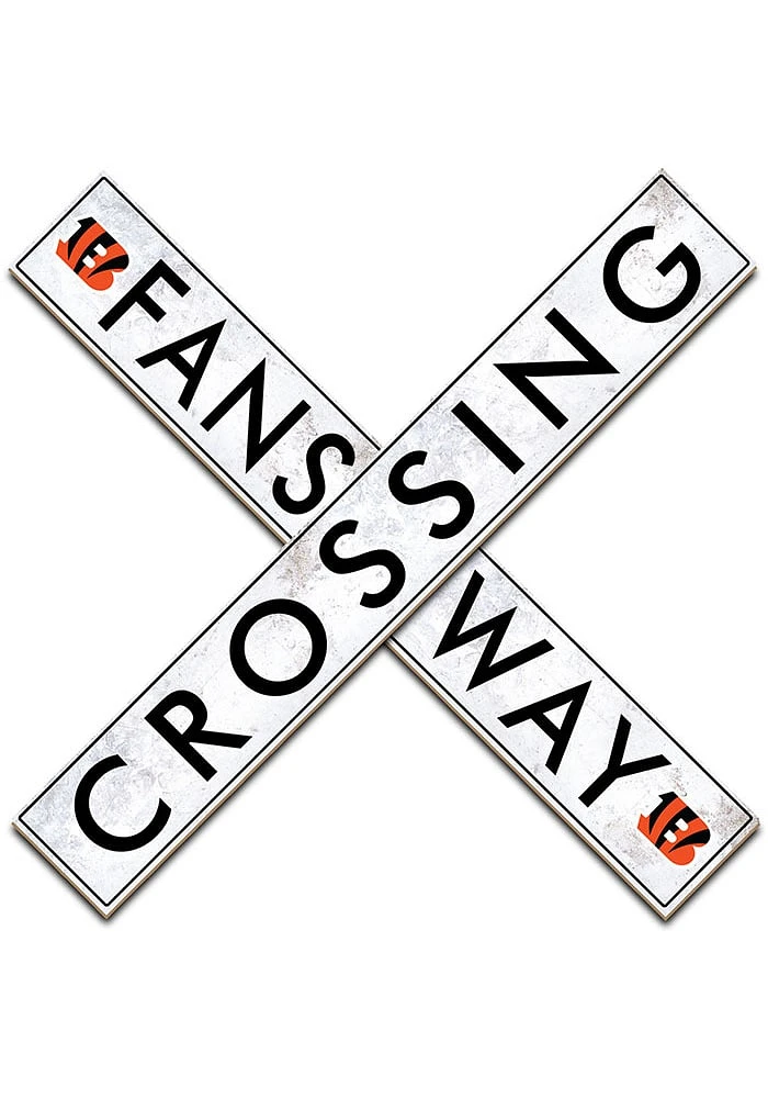 Cincinnati Bengals 48in Fans Way Crossing Wall Art