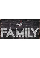 Los Angeles Dodgers Family 6x12 Sign - Blue