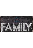 Miami Marlins Family 6x12 Sign - Blue