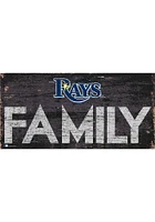 Tampa Bay Rays Family 6x12 Sign - Blue