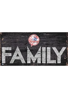 New York Yankees Family 6x12 Sign - Blue