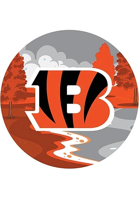 Cincinnati Bengals Landscape Circle Sign