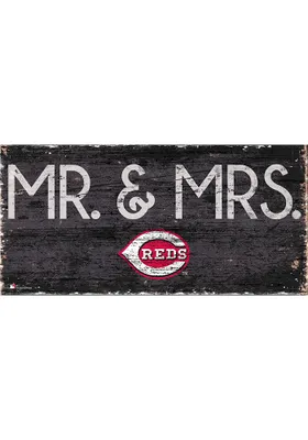 Cincinnati Reds Mr and Mrs Sign