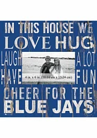 Toronto Blue Jays In This House 10x10 Picture Frame - Blue
