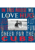 Chicago Cubs In This House 10x10 Picture Frame - Blue