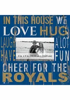 Kansas City Royals In This House 10x10 Picture Frame - Blue