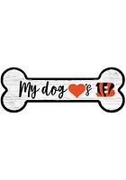 Cincinnati Bengals Dog Bone 6x12 Sign