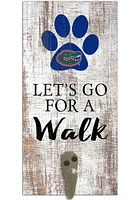 Florida Gators 6x12 Leash Holder Sign - White