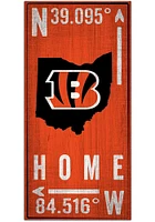 Cincinnati Bengals Coordinate Sign