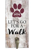 Mississippi State Bulldogs 6x12 Leash Holder Sign - White