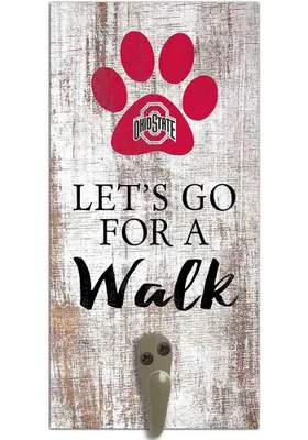 Ohio State Buckeyes 6x12 Leash Holder Sign