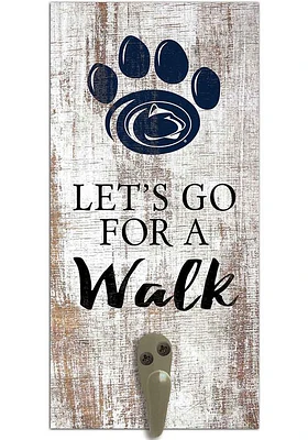 Penn State Nittany Lions 6x12 Leash Holder Sign - White