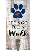 Columbus Blue Jackets 6x12 Leash Holder Sign