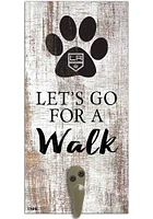 Los Angeles Kings 6x12 Leash Holder Sign - White