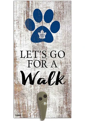 Toronto Maple Leafs 6x12 Leash Holder Sign - White