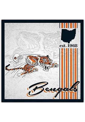 Cincinnati Bengals Album 10x10 Sign