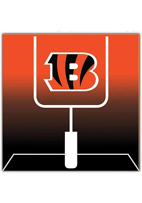 Cincinnati Bengals Goal Gradient Sign - Orange