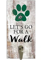 Dallas Stars 6x12 Leash Holder Sign - White