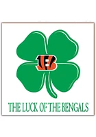 Cincinnati Bengals Luck of the Team Sign