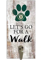 Oakland Athletics 6x12 Leash Holder Sign - White