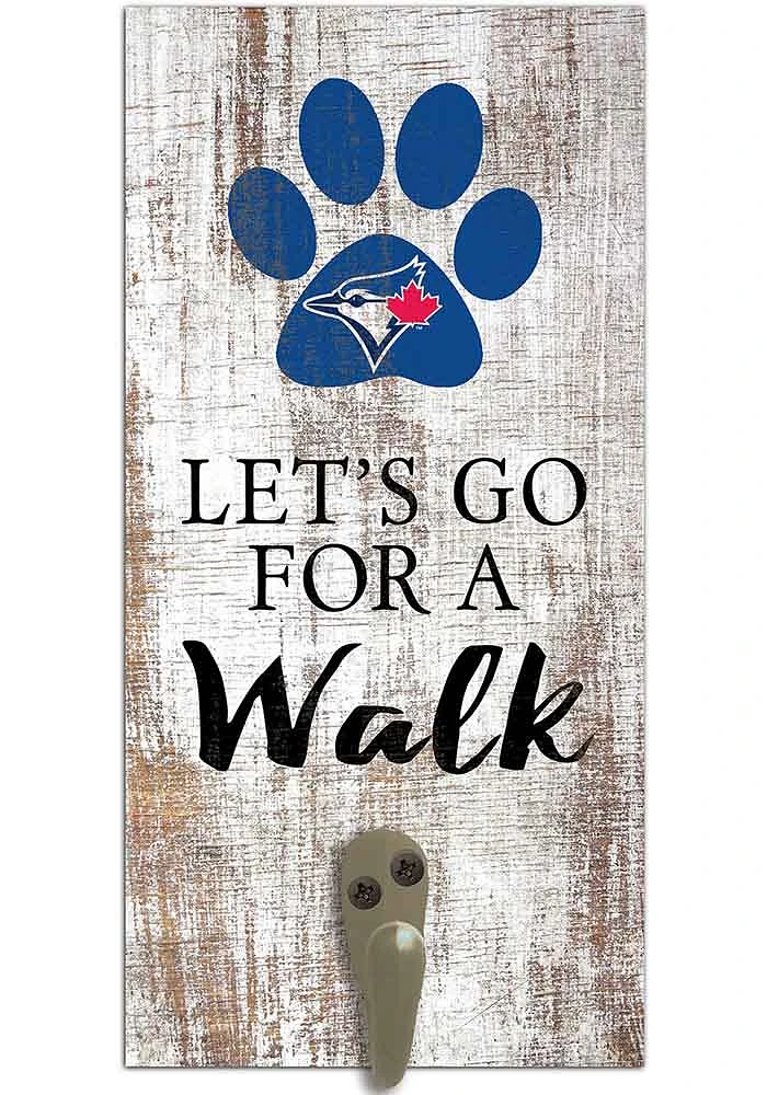 Toronto Blue Jays 6x12 Leash Holder Sign - White