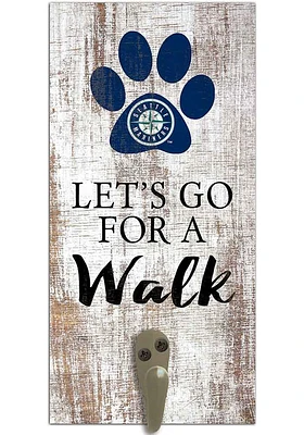 Seattle Mariners 6x12 Leash Holder Sign - White