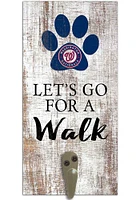 Washington Nationals 6x12 Leash Holder Sign - White
