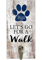 Tampa Bay Rays 6x12 Leash Holder Sign - White