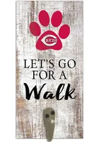 Cincinnati Reds 6x12 Leash Holder Sign