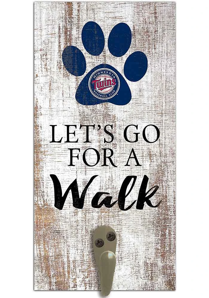 Minnesota Twins 6x12 Leash Holder Sign - White