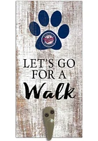 Minnesota Twins 6x12 Leash Holder Sign - White