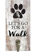 Chicago White Sox 6x12 Leash Holder Sign - White