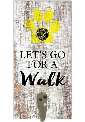 Columbus Crew 6x12 Leash Holder Sign - White