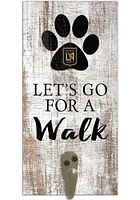 Los Angeles FC 6x12 Leash Holder Sign - White