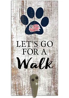 New England Revolution 6x12 Leash Holder Sign - White