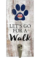 New York Red Bulls 6x12 Leash Holder Sign - White