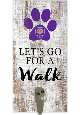 Orlando City SC 6x12 Leash Holder Sign - White