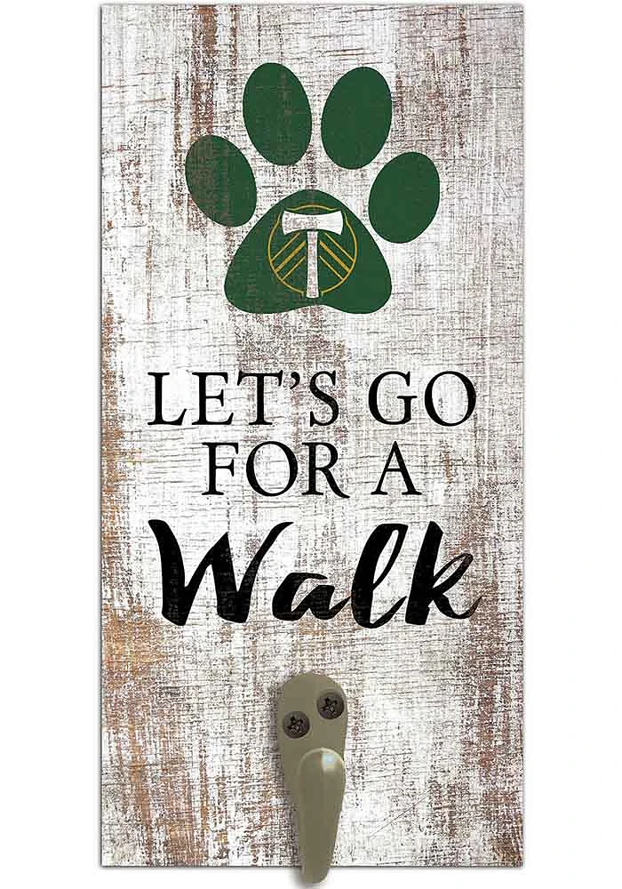 Portland Timbers 6x12 Leash Holder Sign - White