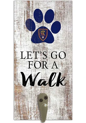 Real Salt Lake 6x12 Leash Holder Sign - White