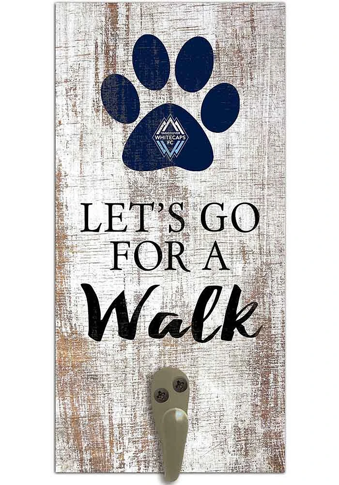 Vancouver Whitecaps FC 6x12 Leash Holder Sign - White