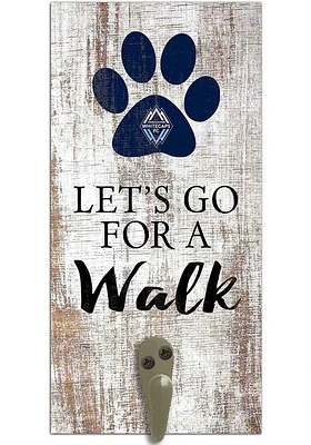 Vancouver Whitecaps FC 6x12 Leash Holder Sign - White