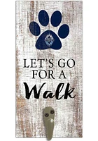 Vancouver Whitecaps FC 6x12 Leash Holder Sign - White