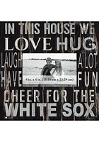 Chicago White Sox In This House 10x10 Picture Frame - Black