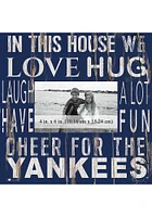New York Yankees In This House 10x10 Picture Frame - Blue