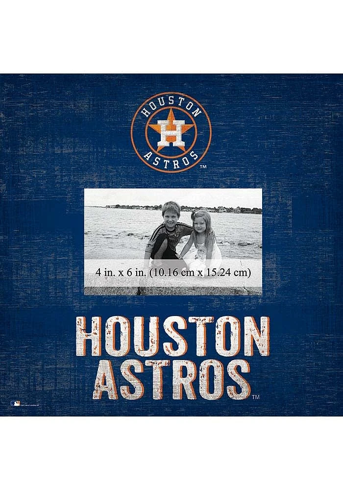Houston Astros Team 10x10 Picture Frame - Navy Blue