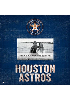 Houston Astros Team 10x10 Picture Frame - Navy Blue