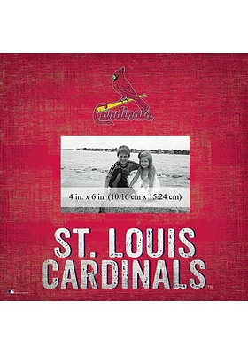 St Louis Cardinals Team 10x10 Picture Frame - Red